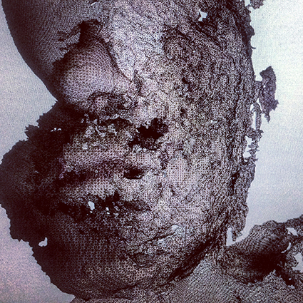 Interrupted 3D scan by artist Paul Coombs